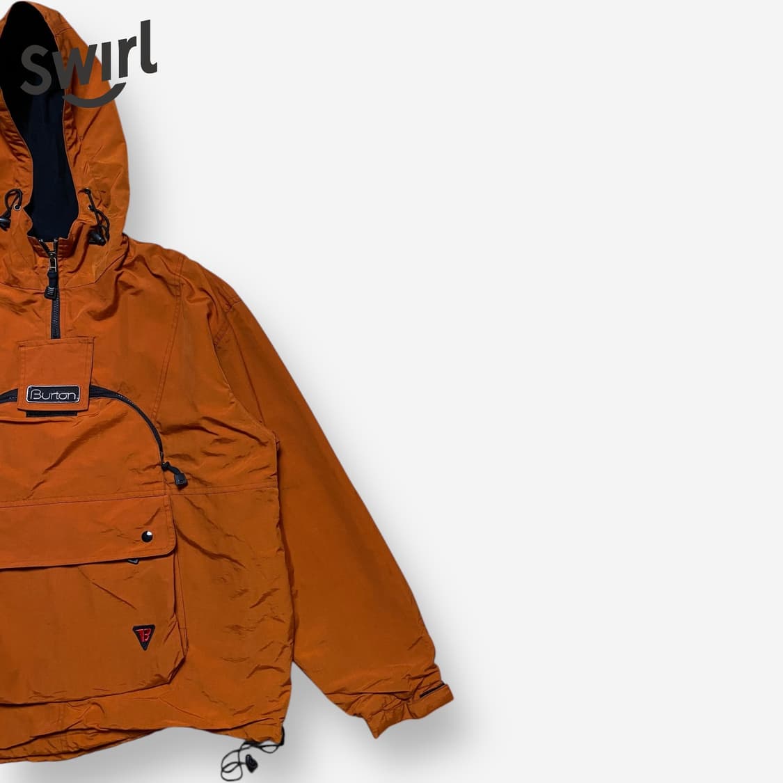 🌊Burton Anorak half zip-up hoodie parka 상품이미지3