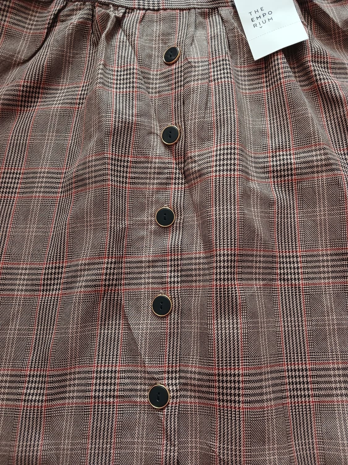 모리걸 emporium 체크 미니 스커트 상품이미지2