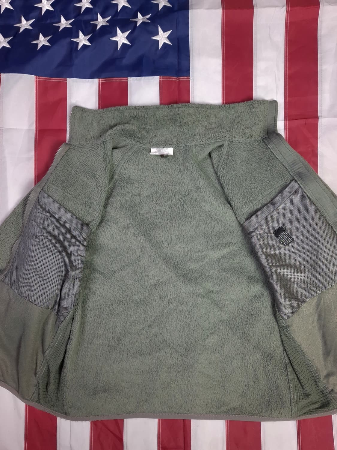 오리지날 미군 지급용 ACU 폴라텍 플리스 자켓 상품이미지6