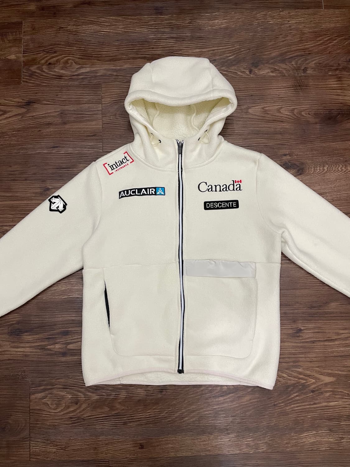 (유일매물) 데상트 캐나다 스키크로스 후리스 플리스 자켓 상품이미지3