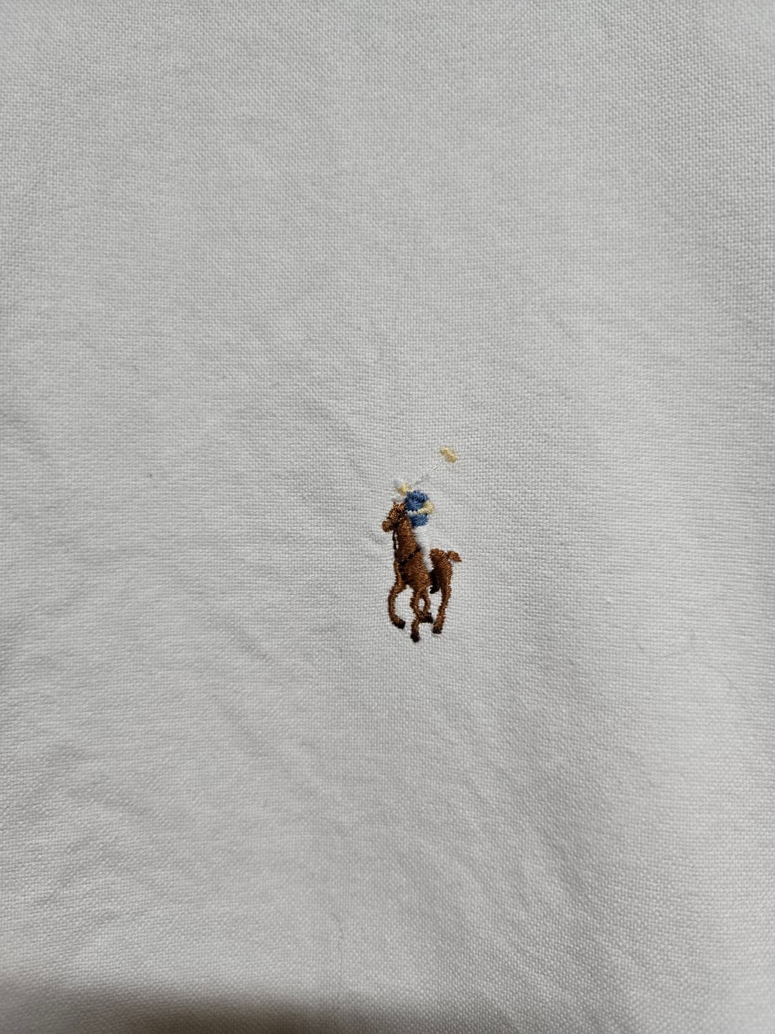 폴로 랄프로렌 오버핏 화이트 옥스포드 셔츠 상품이미지3