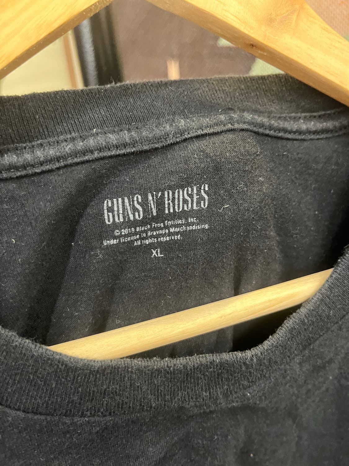 건즈 앤 로지스 빈티지 락 프린팅 반팔티 #csz783 상품이미지4