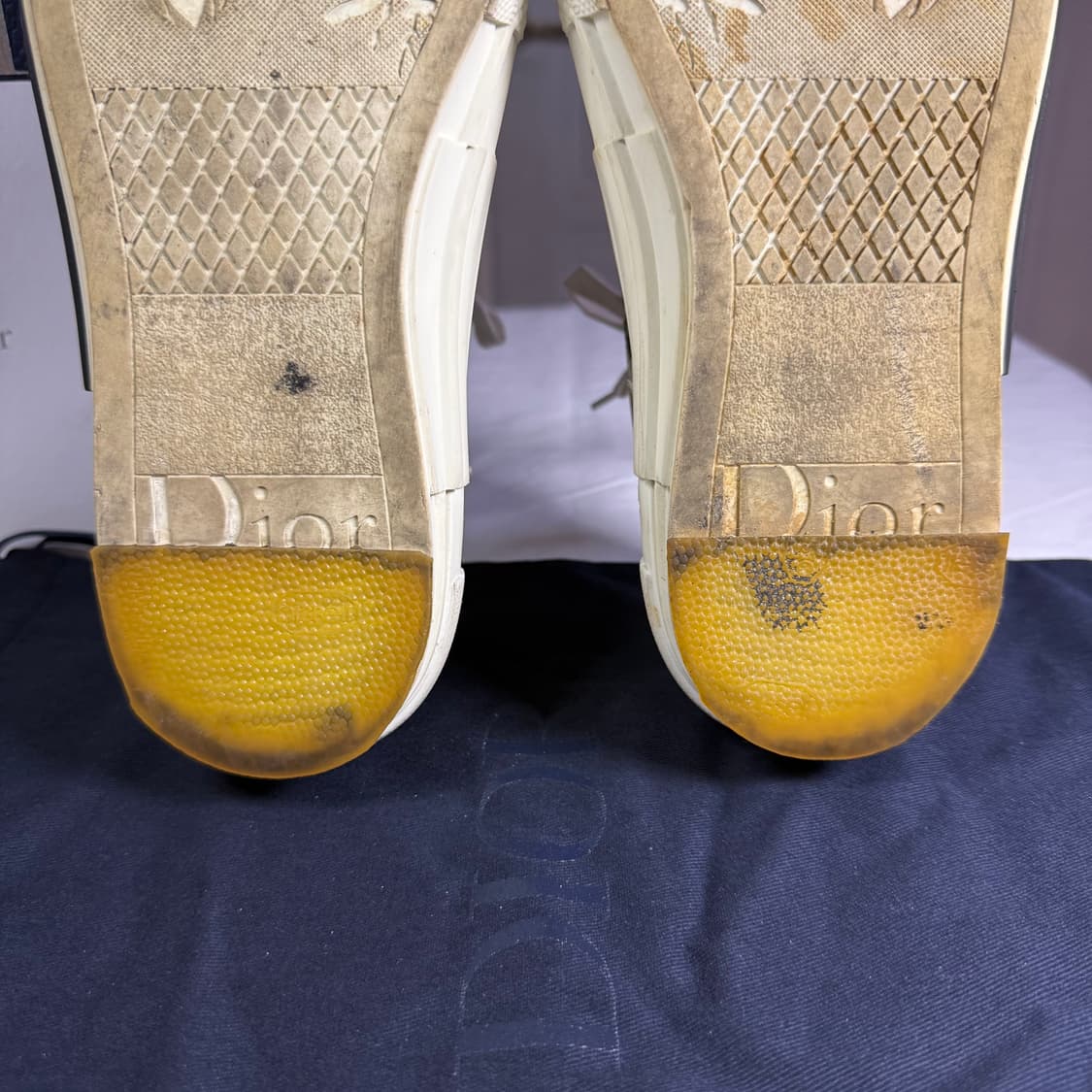 디올 B23 오블리크 캔버스 로우 스니커즈 상품이미지8