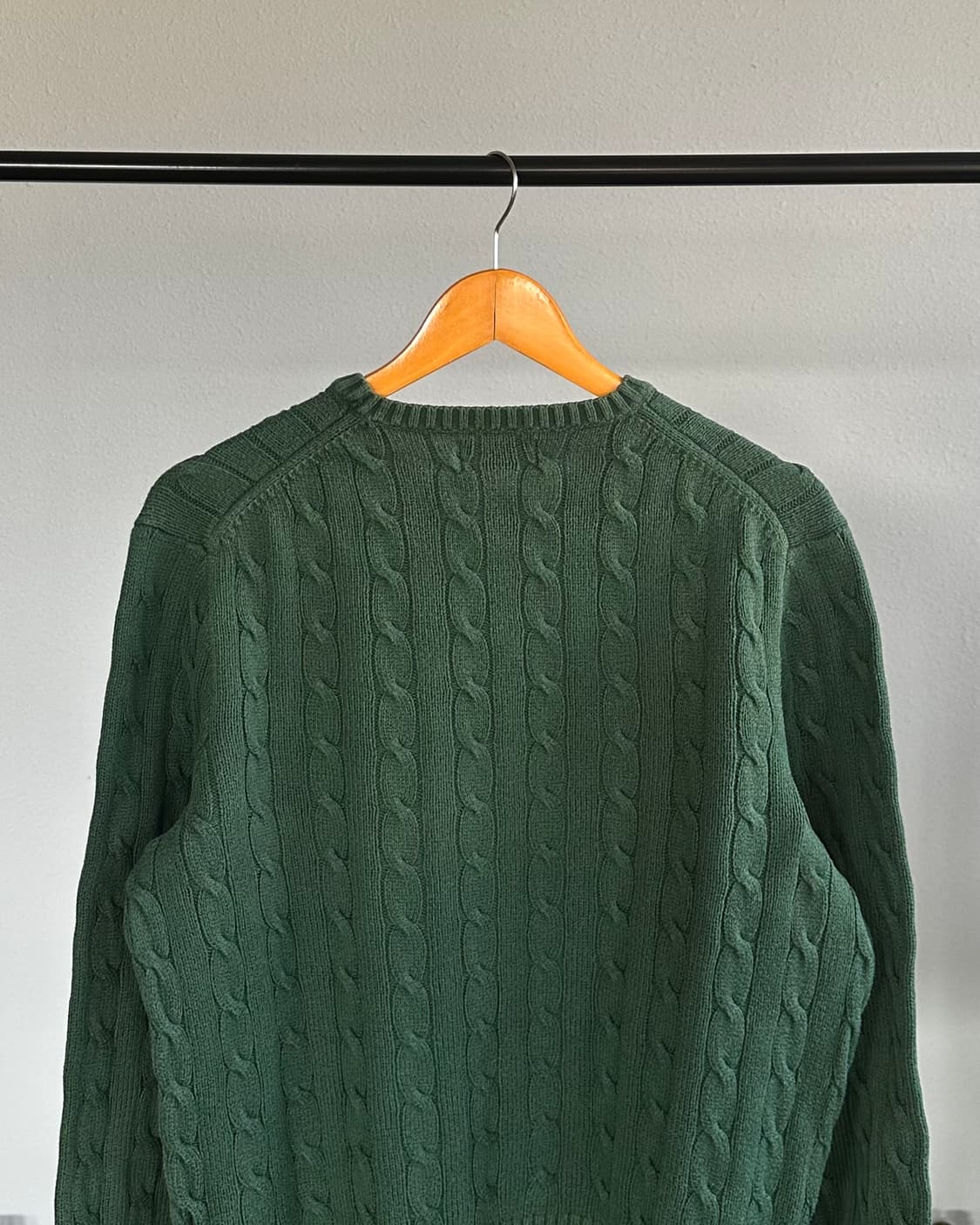 [M]폴로 랄프로렌 그린 케이블 니트 스웨터 상품이미지6
