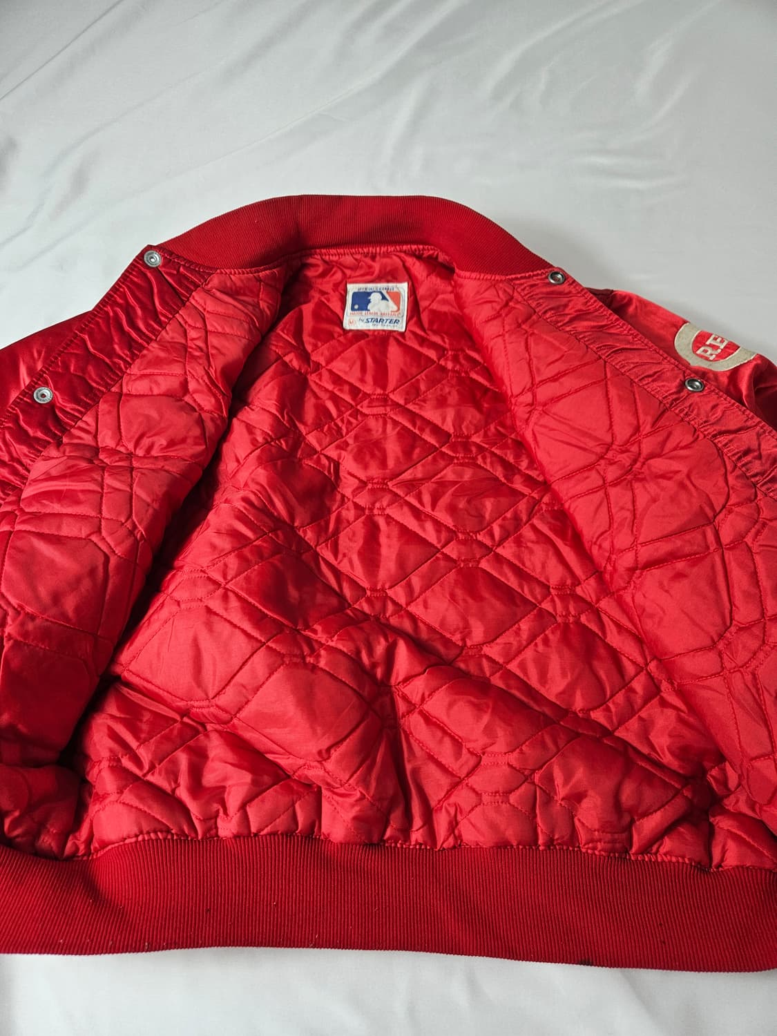 스타터 80s 빈티지 신시내티 봄버 스타디움 점퍼 자켓 아메리칸 올드스쿨 상품이미지2