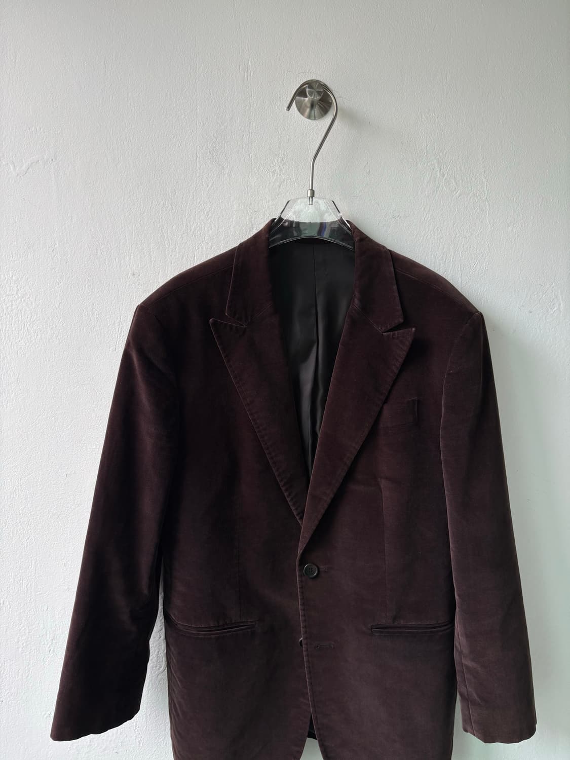 우영미 벨벳 테일러드 자켓 상품이미지5
