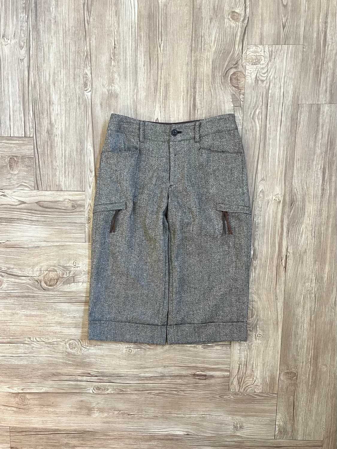 initial message 클래식 7부 팬츠 상품이미지1