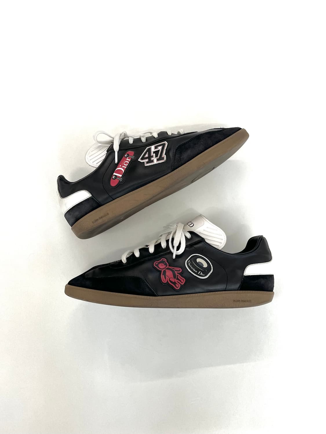 디올 옴므 2017 킴존스 패치 로고 독일군 스니커즈 상품이미지3