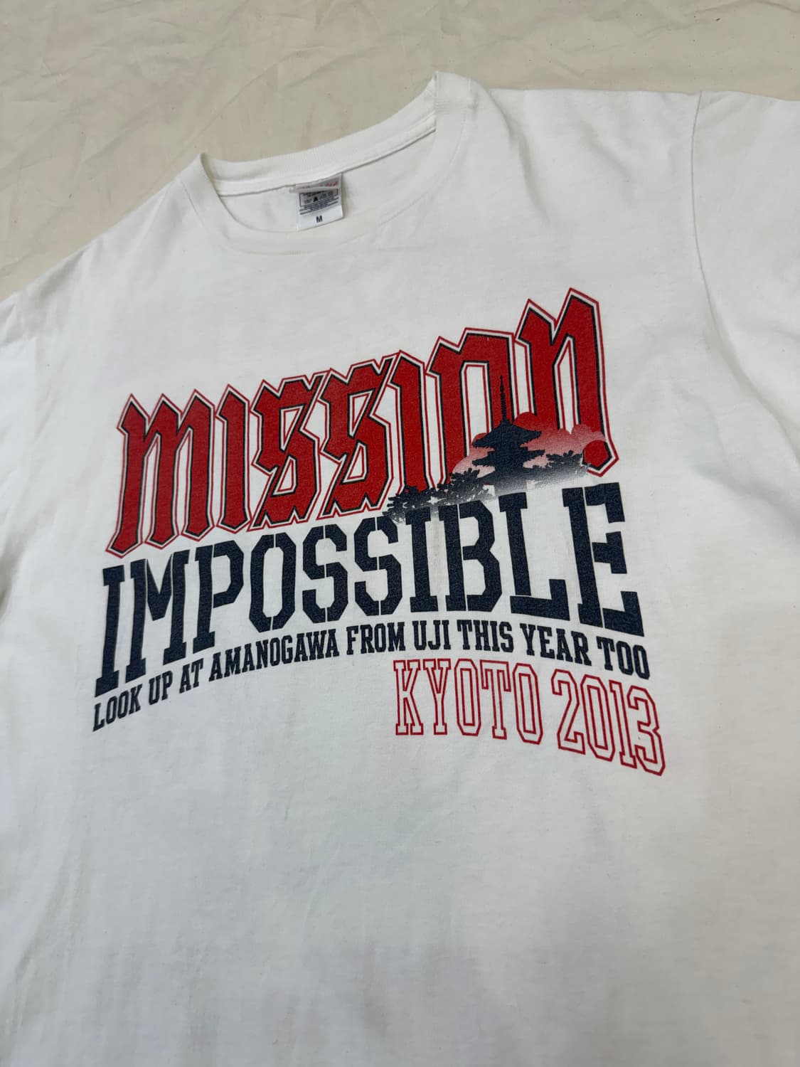Mission Impossible 2013 밴드 투어 반팔 티셔츠 상품이미지2