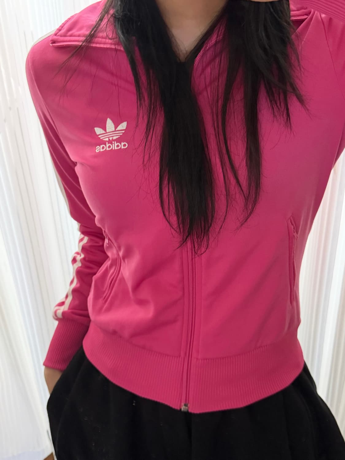 아디다스 파이어버드 핑크 져지 집업 85 상품이미지1