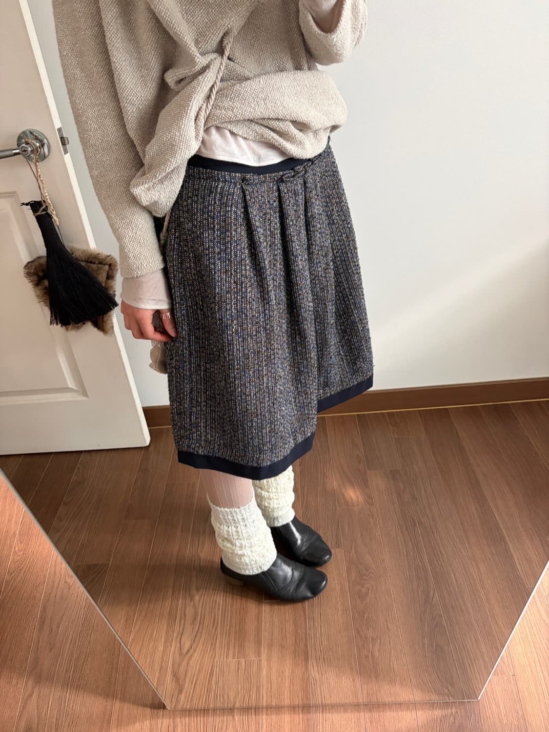 layered midi skirt 상품이미지3