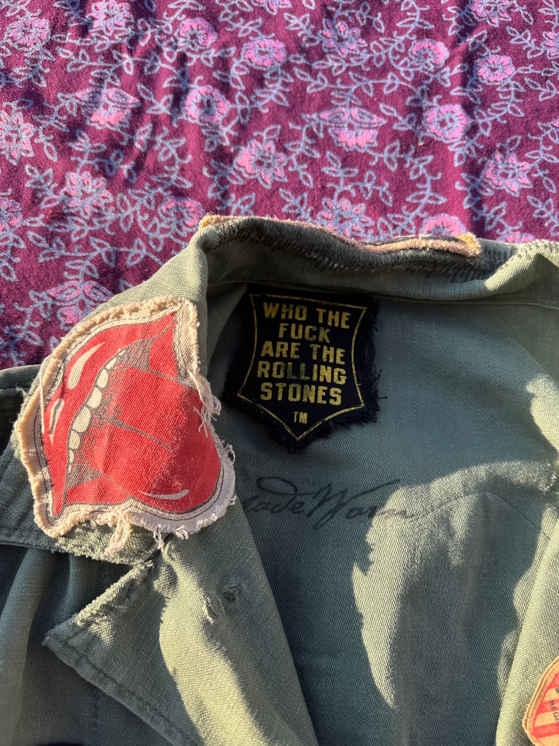 메이드원 롤링스톤즈 1975  밀리터리 자켓 상품이미지4