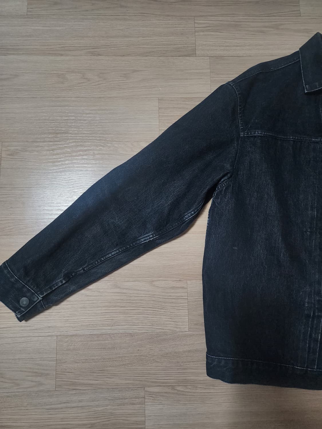 [40] 본쿠라(Boncoura) 9주년 한정판 블랙데님 자켓 상품이미지2