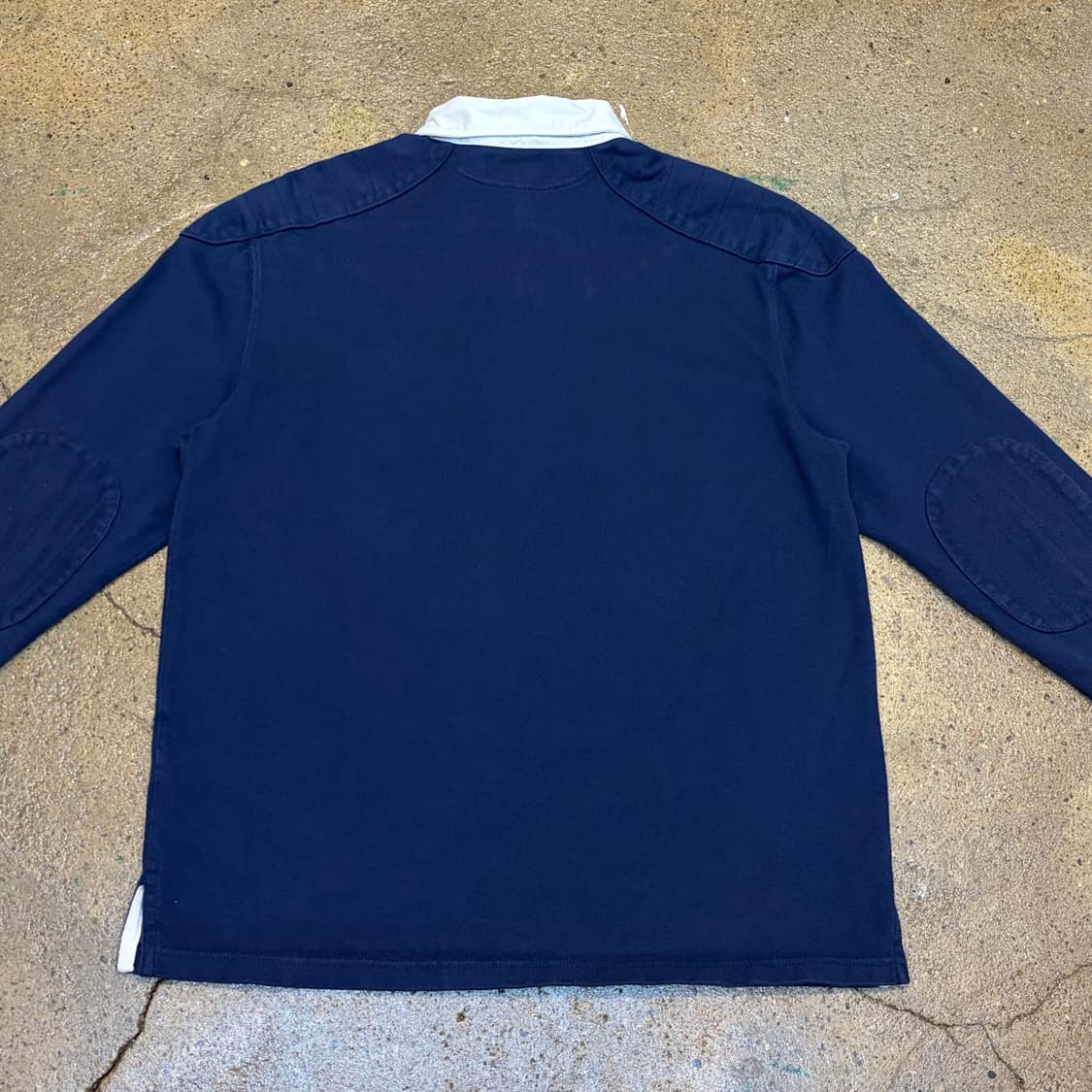 레어 90s 미국 빈티지 폴로랄프로렌 헤비코튼 럭비티 카라티 상품이미지7