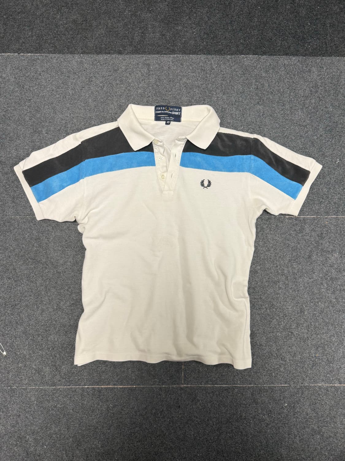 꼼데가르송 프레드페리 피케 티셔츠 상품이미지1