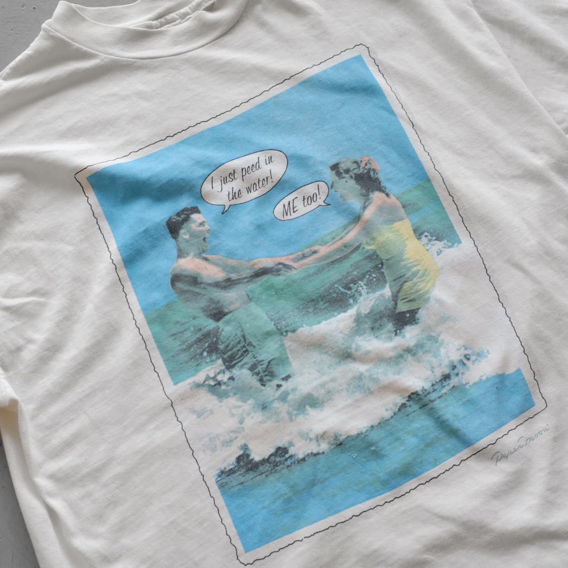 1990s ‘I Just Peed In The Water!’ 티셔츠 상품이미지3