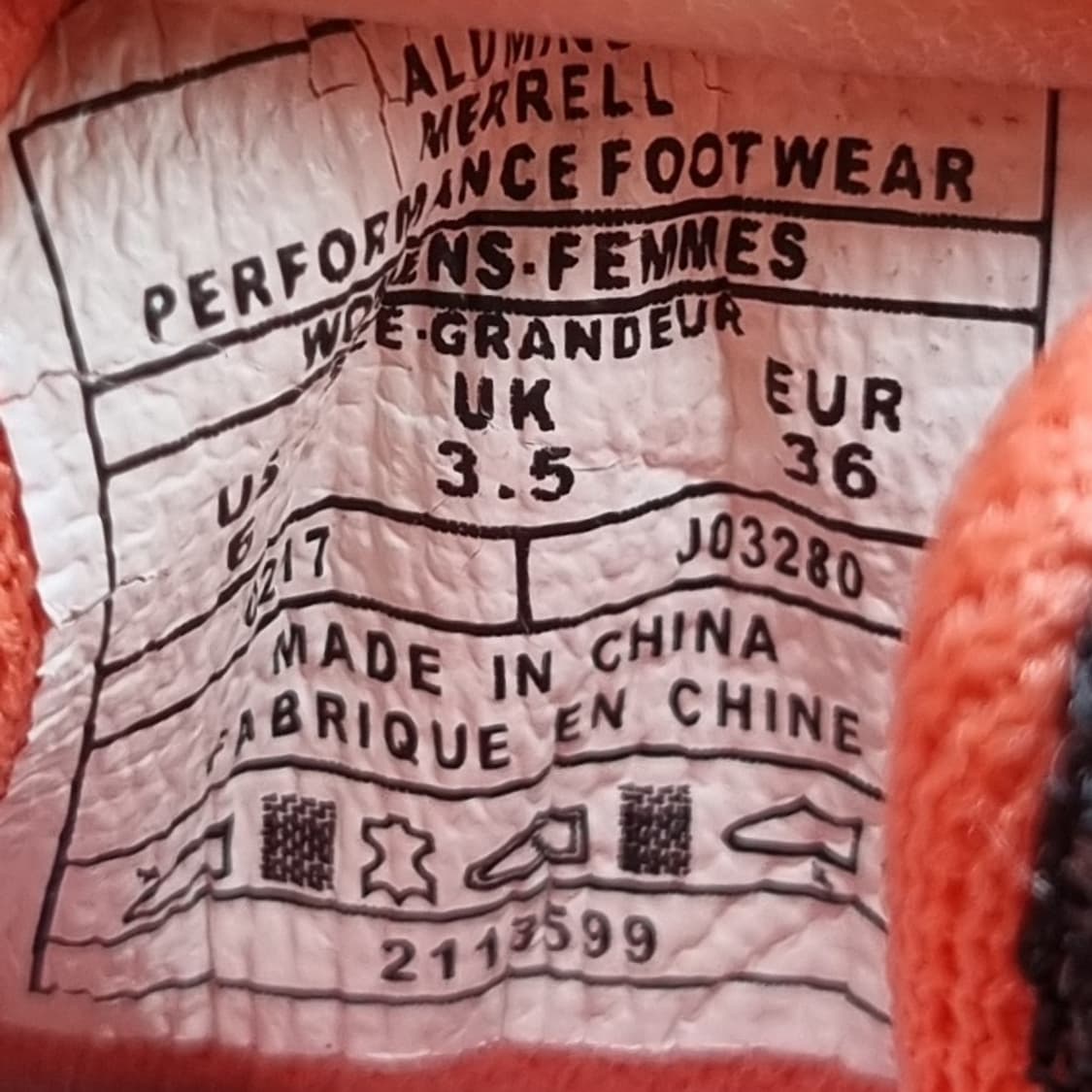 머렐 여성경량운동화230 상품이미지6