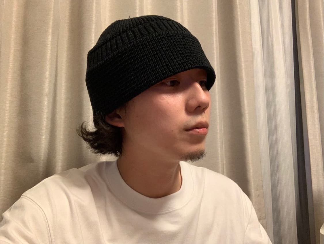 요코 사카모토 니트 버킷햇 상품이미지2