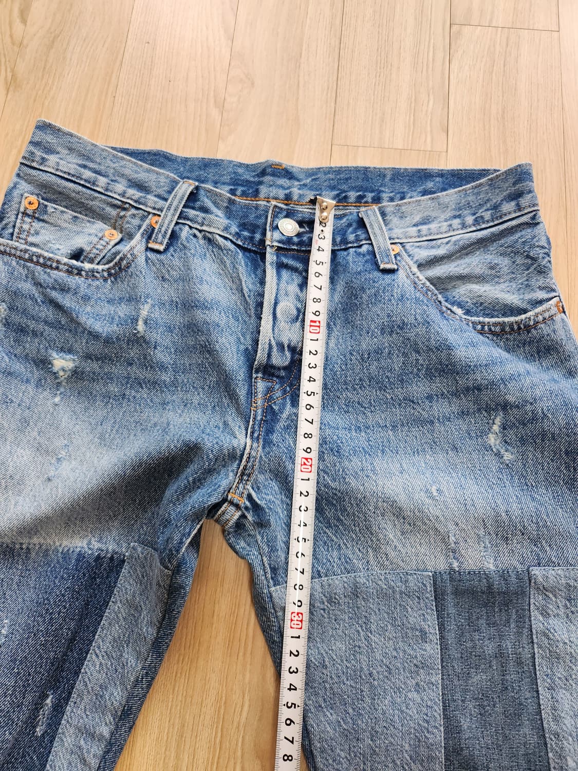 리바이스501ct 패치청바지(27 상품이미지7