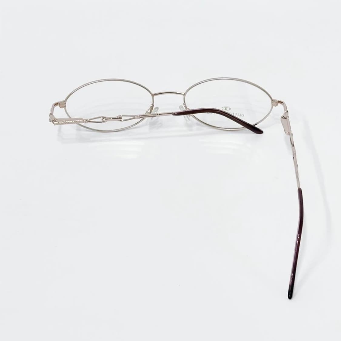 OLIVIERO CONTINI 체인 메탈 데드스탁 빈티지안경 상품이미지4