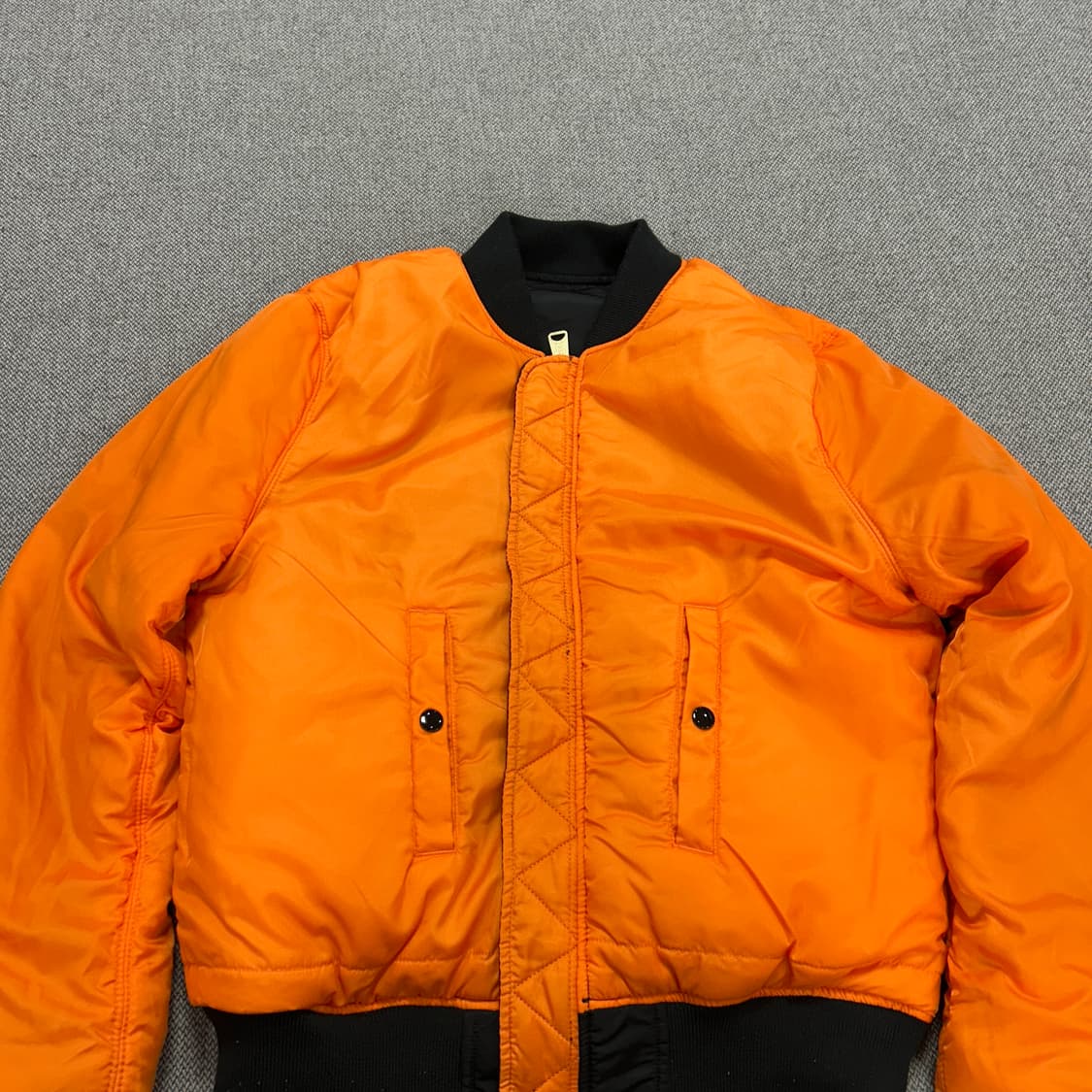 알파인더스트리 리버시블 MA-1 봄버자켓(M) 상품이미지5