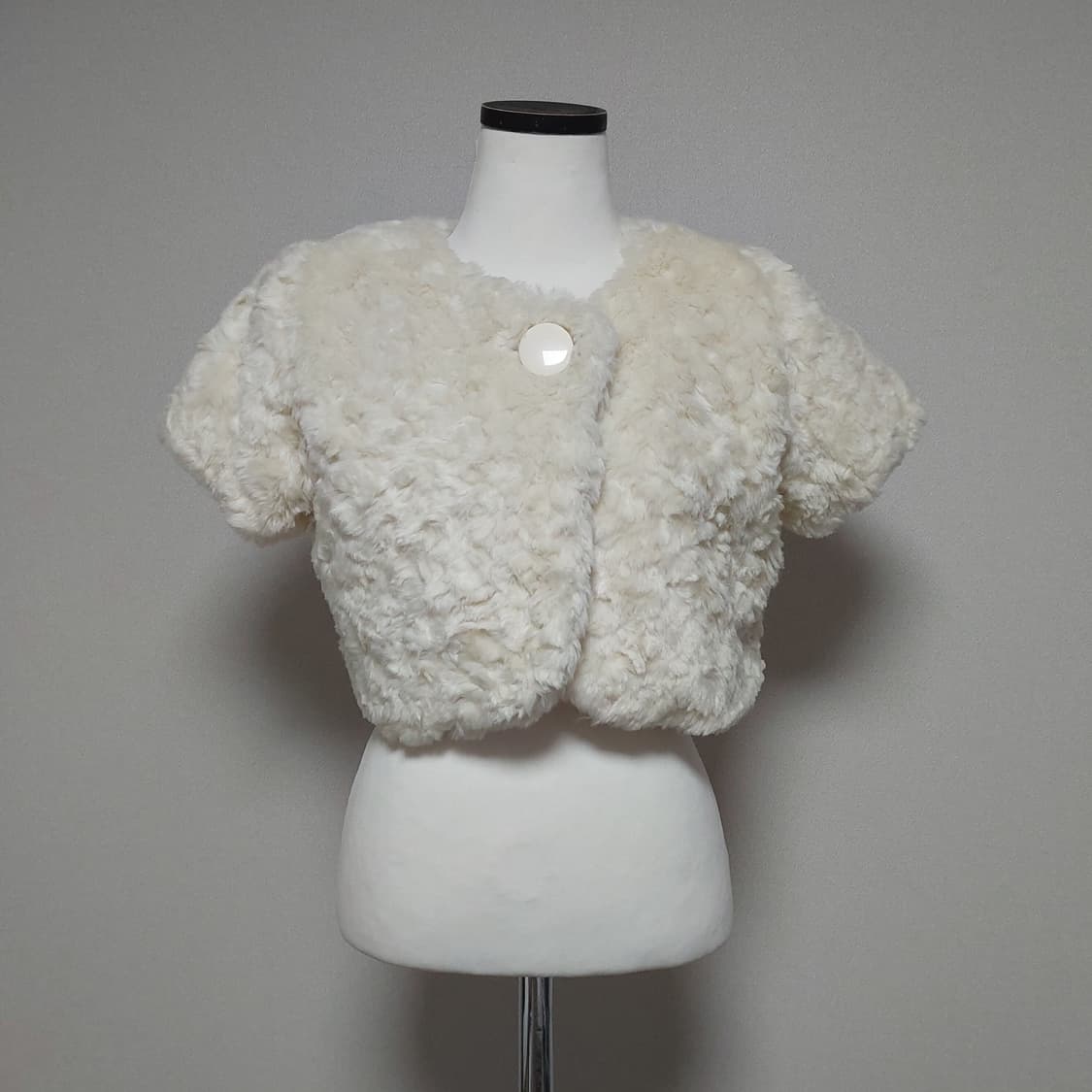 빈티지 페이크 퍼 숏 볼레로 상품이미지1