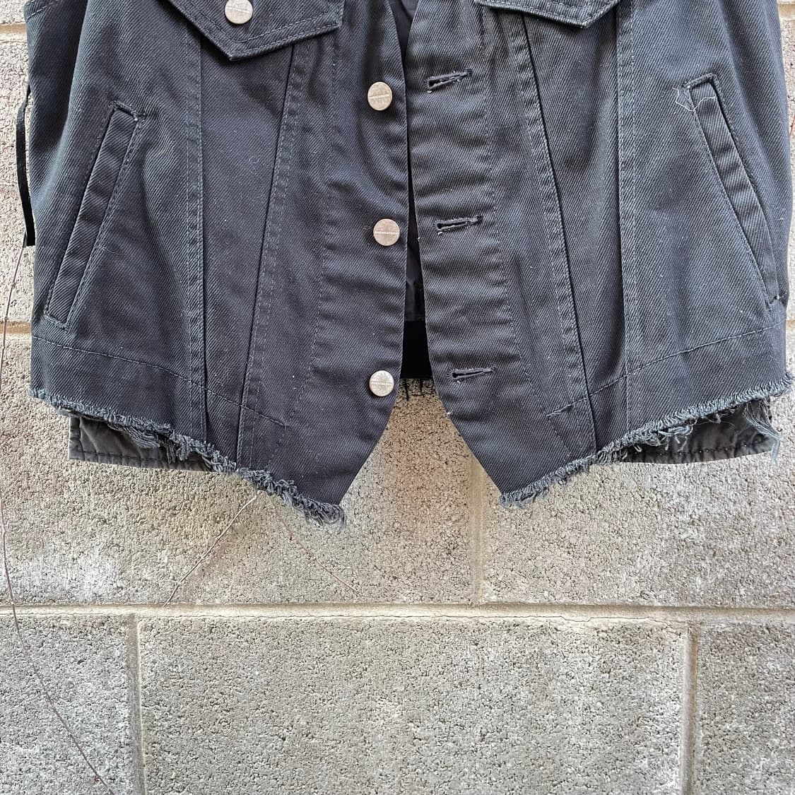 [M] 페노메논 레더 조끼 남여 자켓 상품이미지8