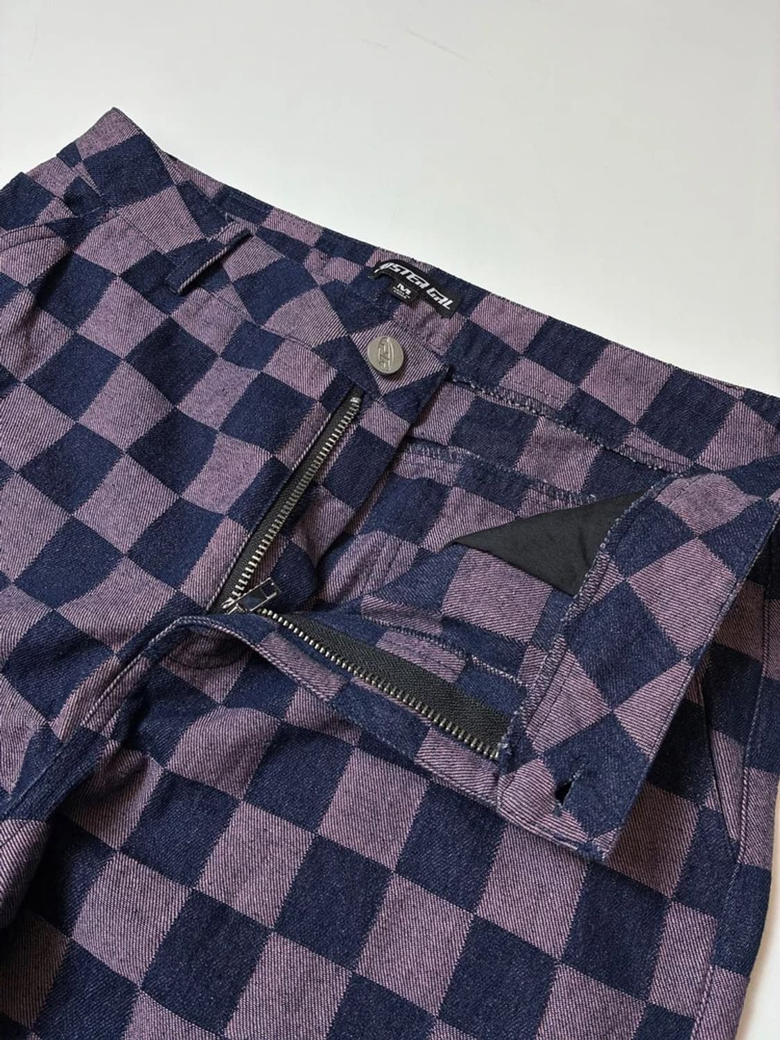 포스터걸 Poster Girl 체커보드 와이드 팬츠 PN8300 상품이미지3