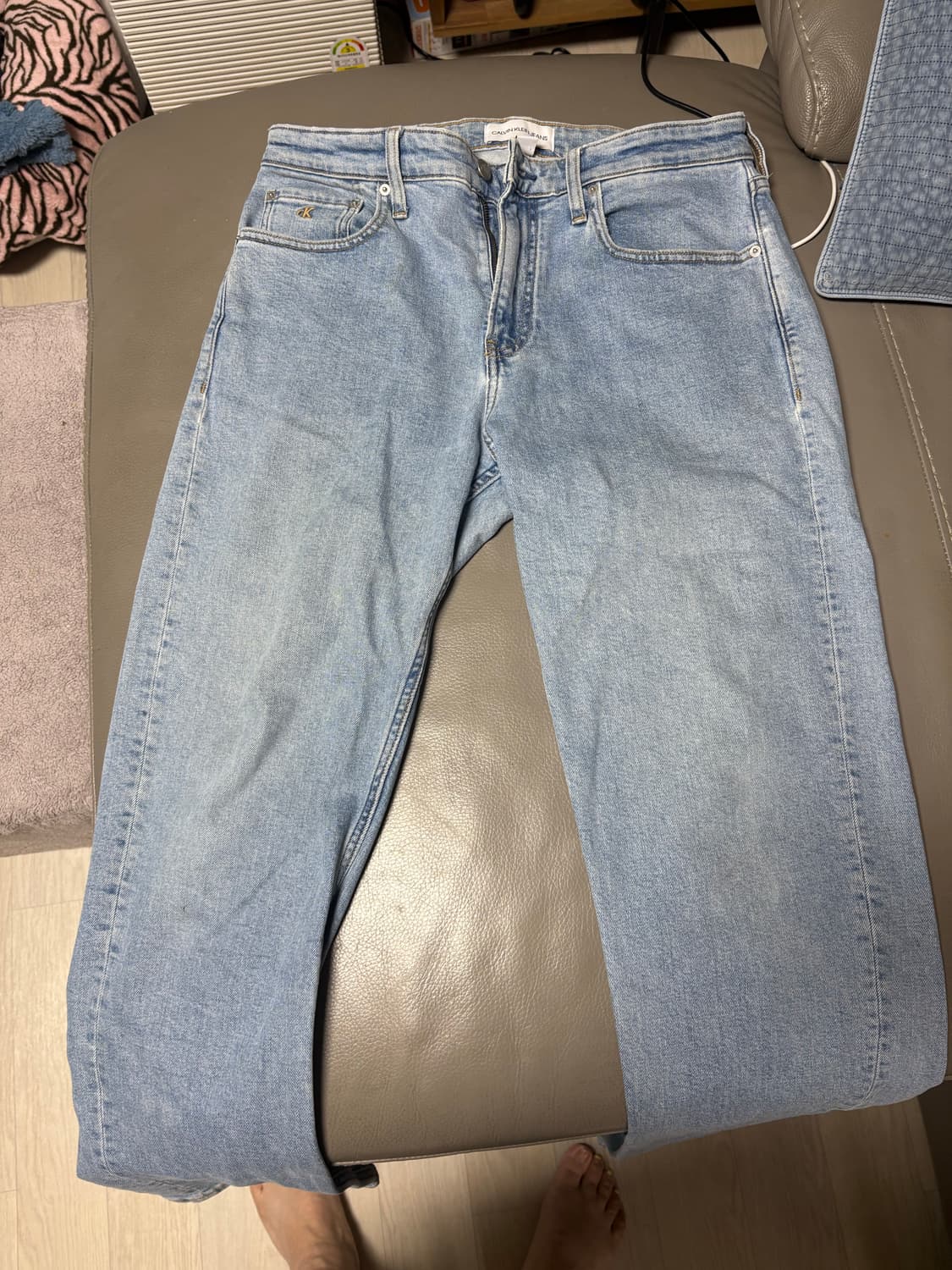 캘빈 연청 남성 바지 32 상품이미지1