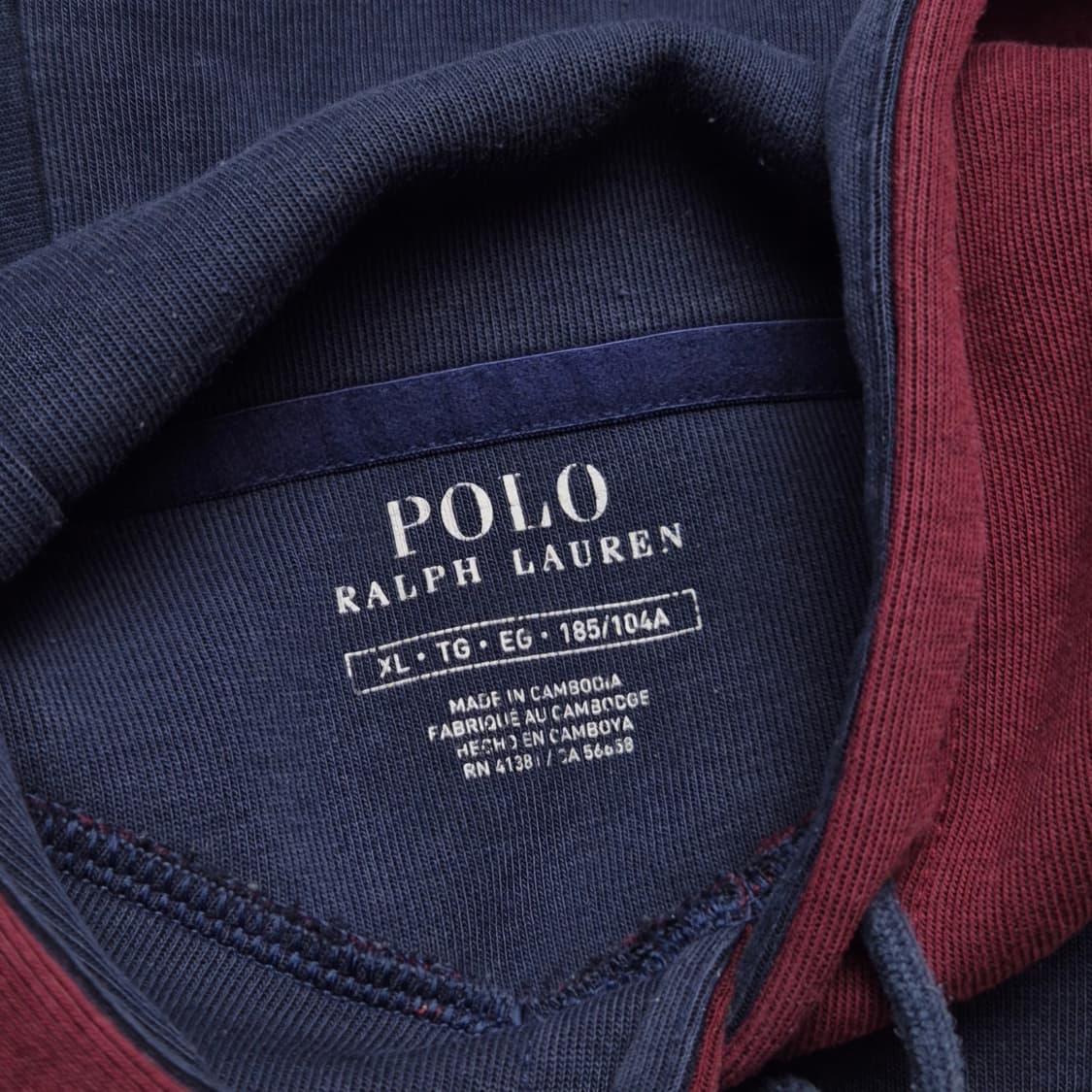 [XL] 폴로 랄프로렌 컬러블록 후드티 상품이미지5