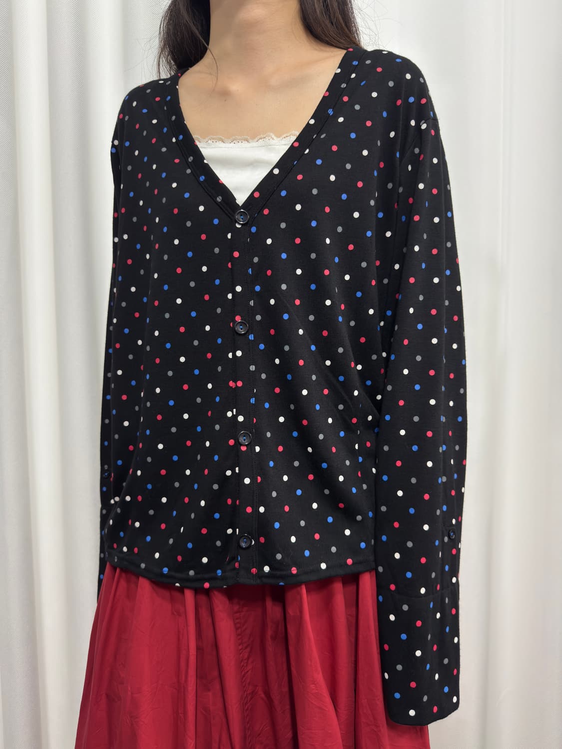 dot cardigan 상품이미지2