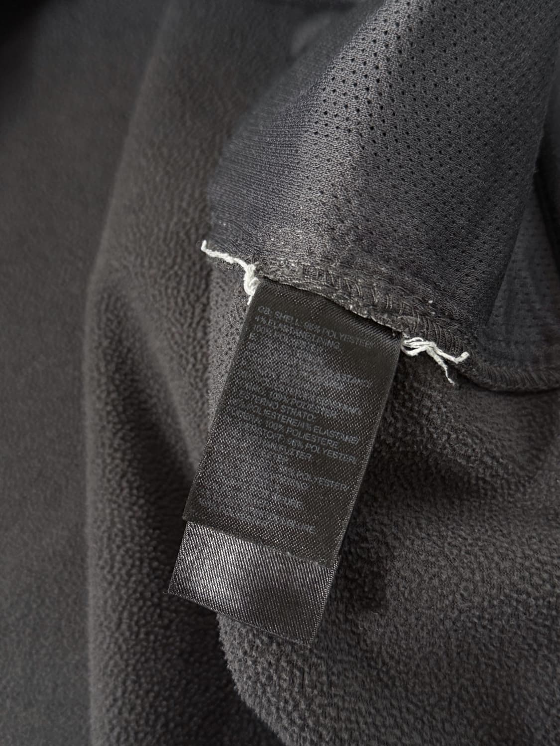 노스페이스 루즈핏 그레이 배색 테크니컬 소프트 쉘 자켓  상품이미지9