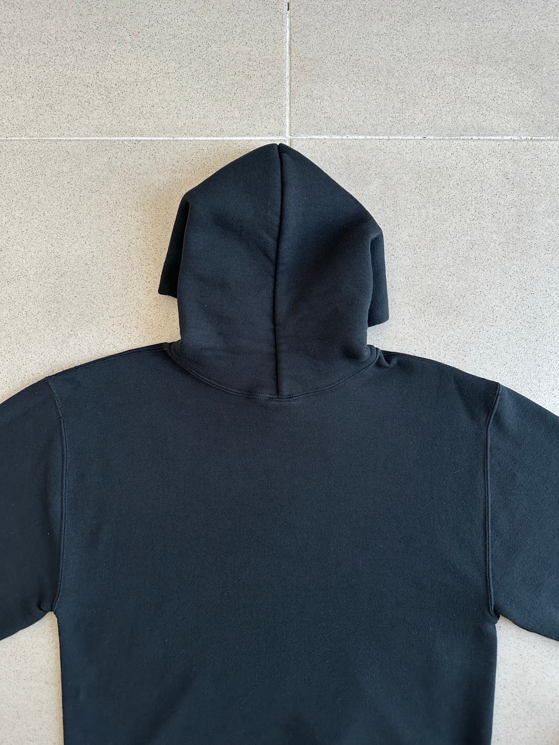 90s 빈티지 러셀 후드 블랙 M USA 상품이미지5