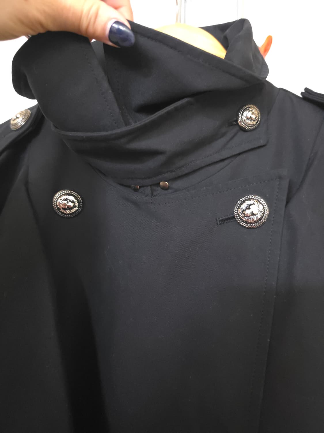 줄로그 롱 트렌치코트 상품이미지3