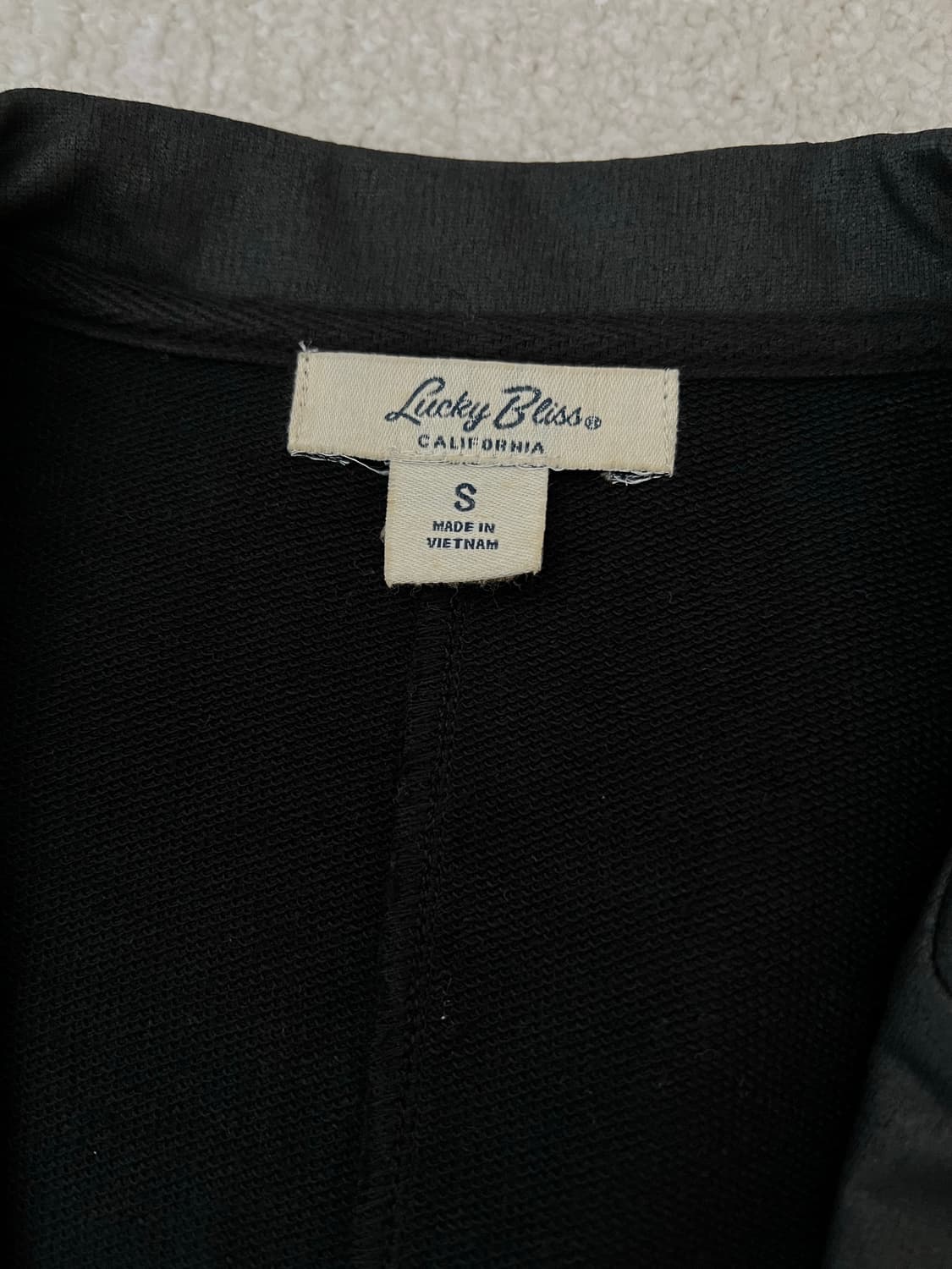 빈티지 블랙 레더 자켓 상품이미지2