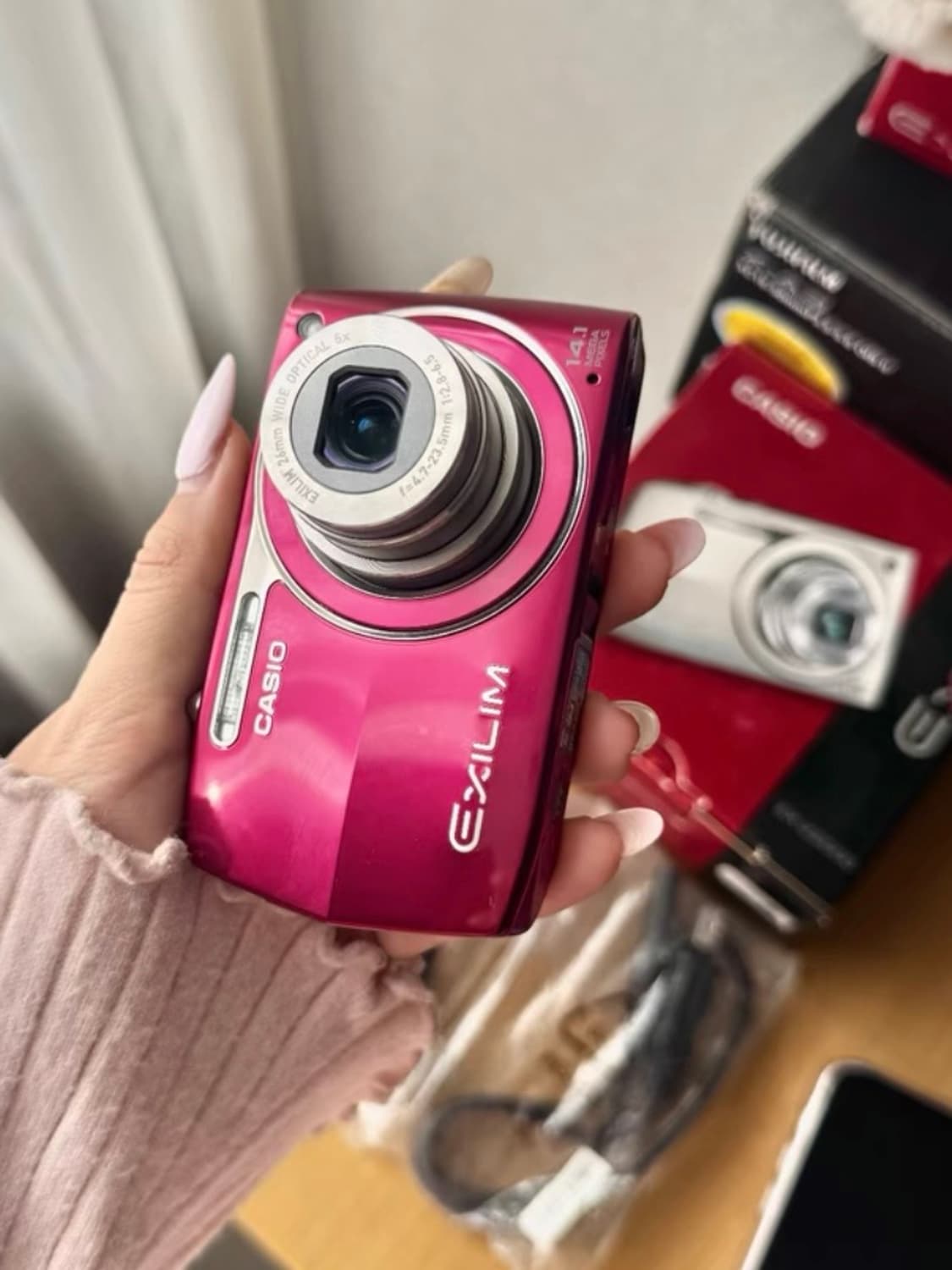 폴박 디카 카시오 엑슬림 z2300 디지털카메라 상품이미지4