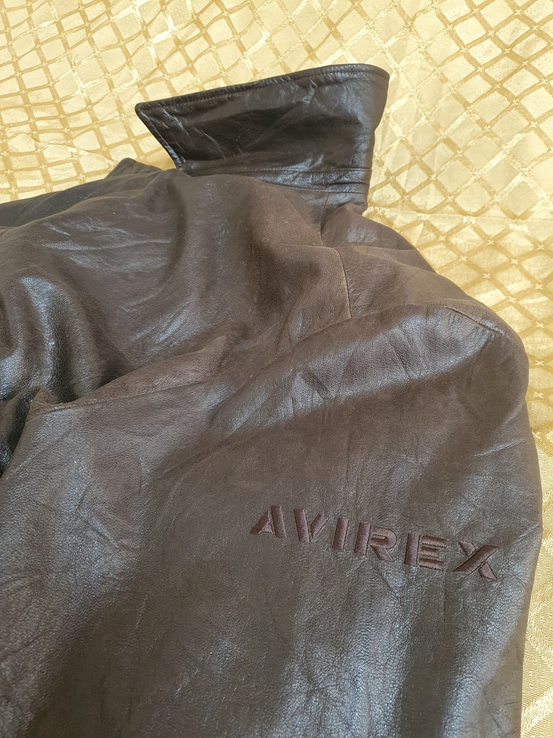 Avirex 가죽 자켓 5 XL 상품이미지5