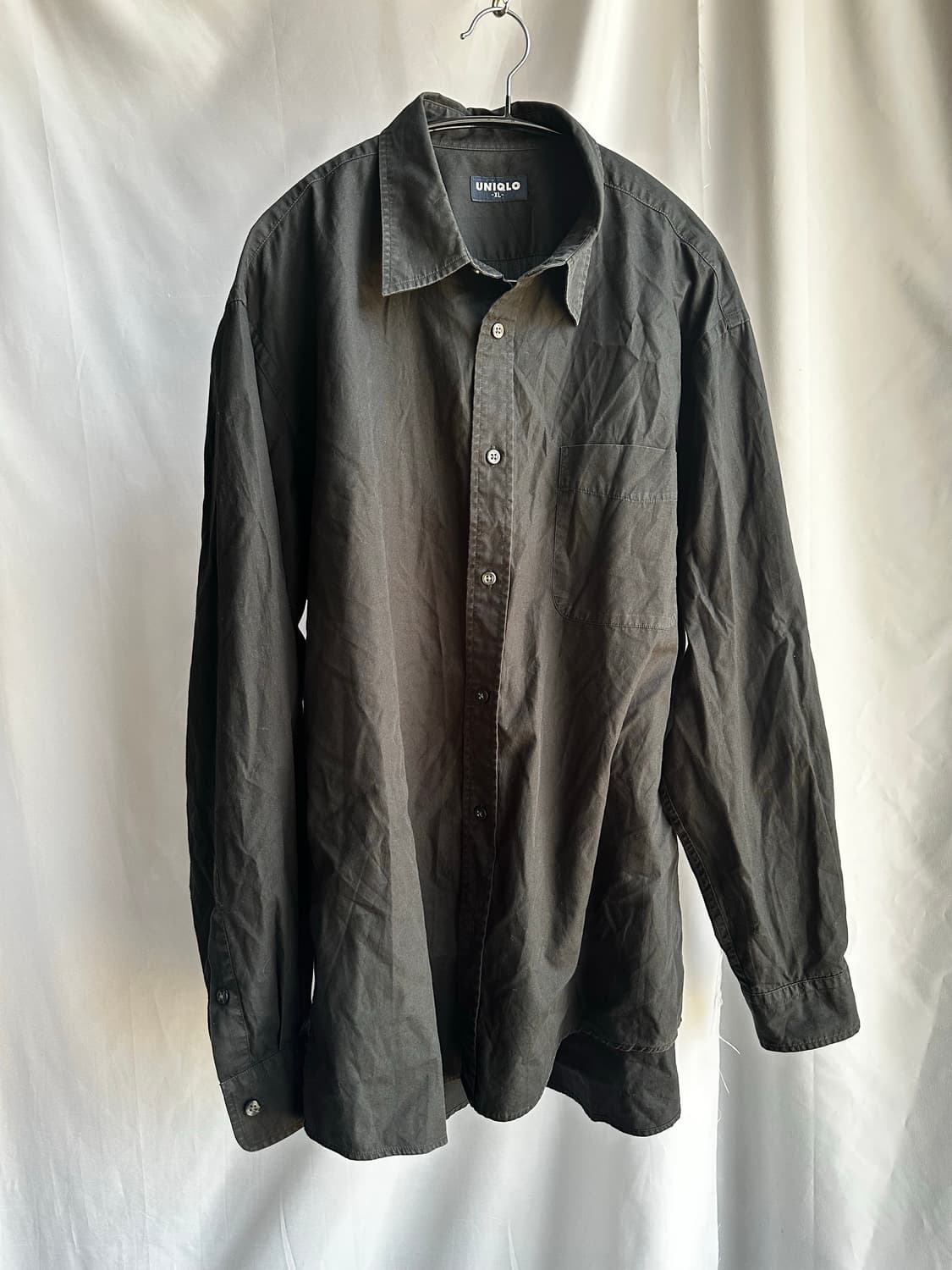 유니클로 코튼 셔츠 상품이미지1