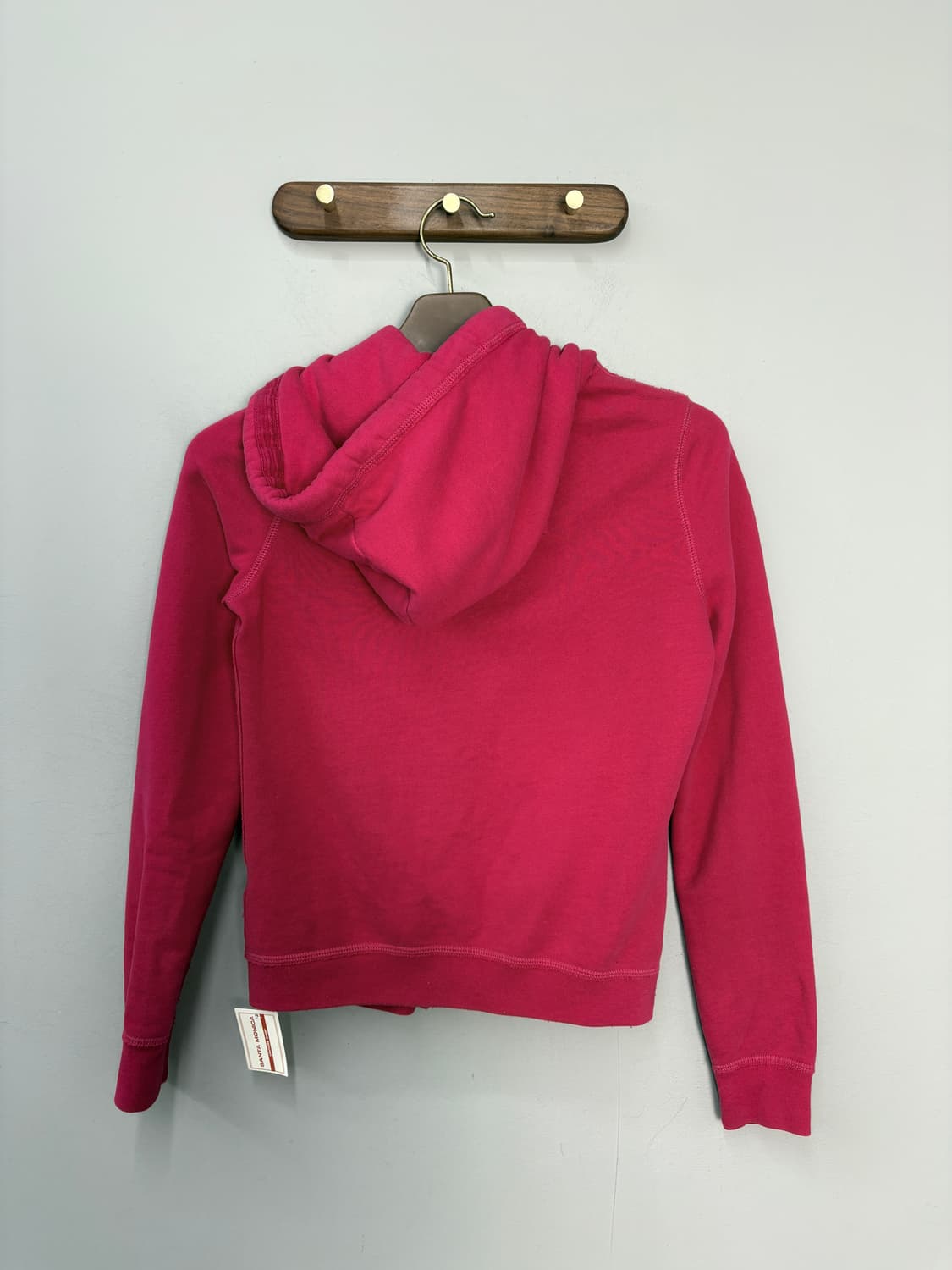 아베크롬비 스팽글로고 마젠타 핑크 후드집업 A3559 상품이미지5