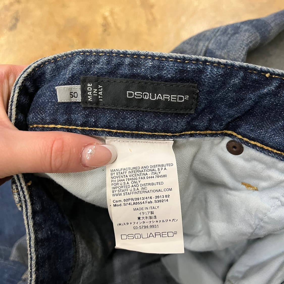 [정품/50] DSQUARED2 디스퀘어드 청바지 데님 b19 상품이미지4