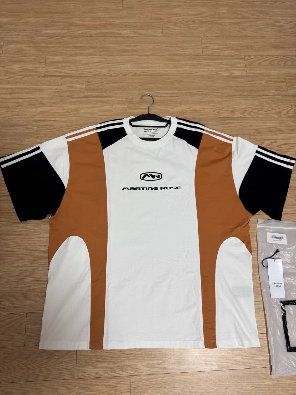 마틴로즈 23FW 스포티 패널 티셔츠 XL 상품이미지6