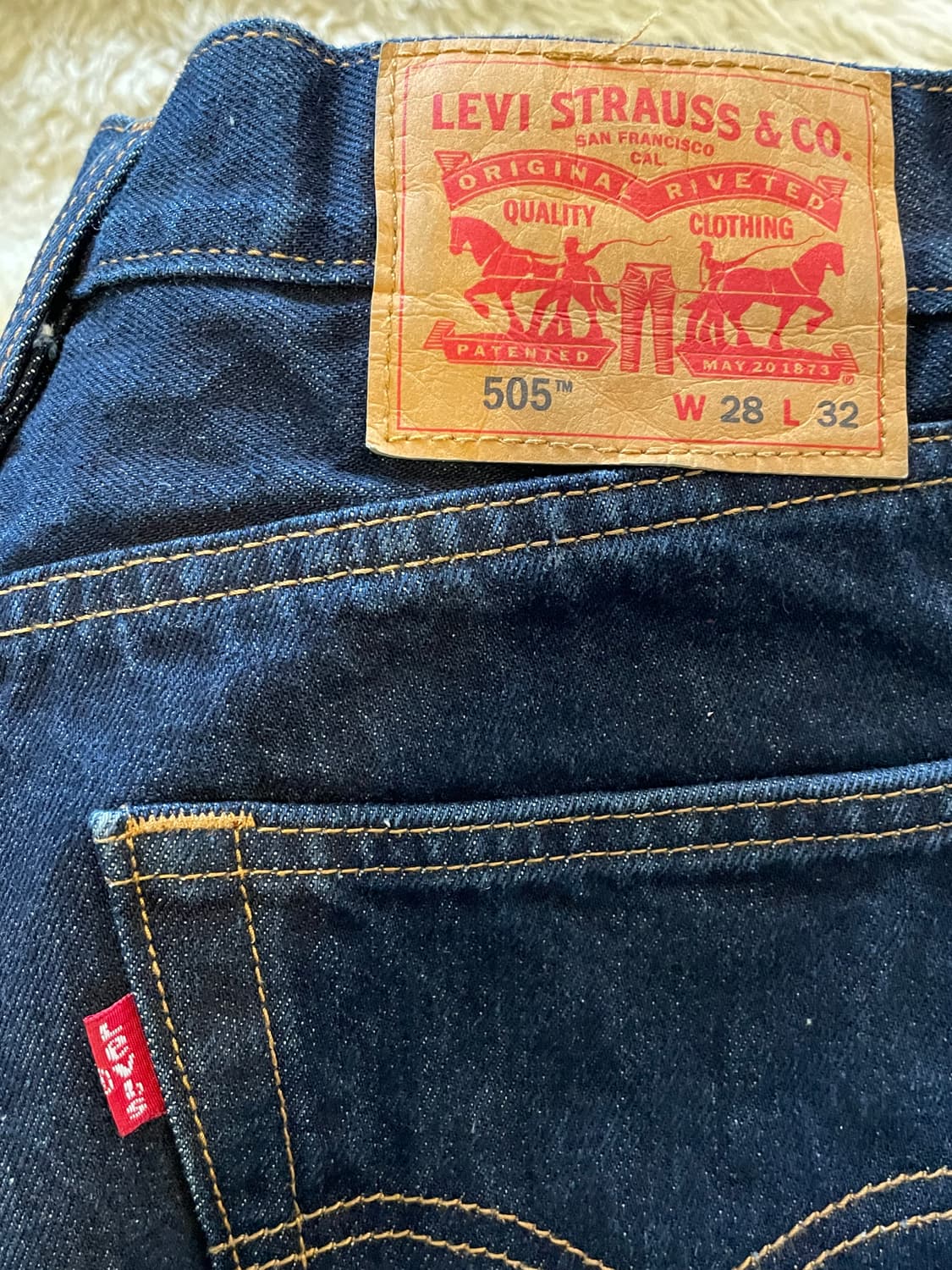 리바이스505 데님팬츠 상품이미지2