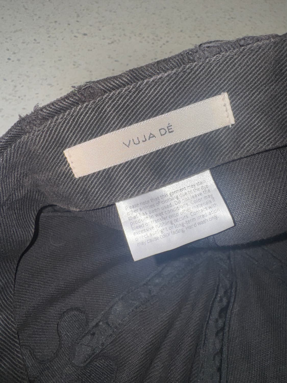 vujade destroyed pl denim hat 상품이미지5