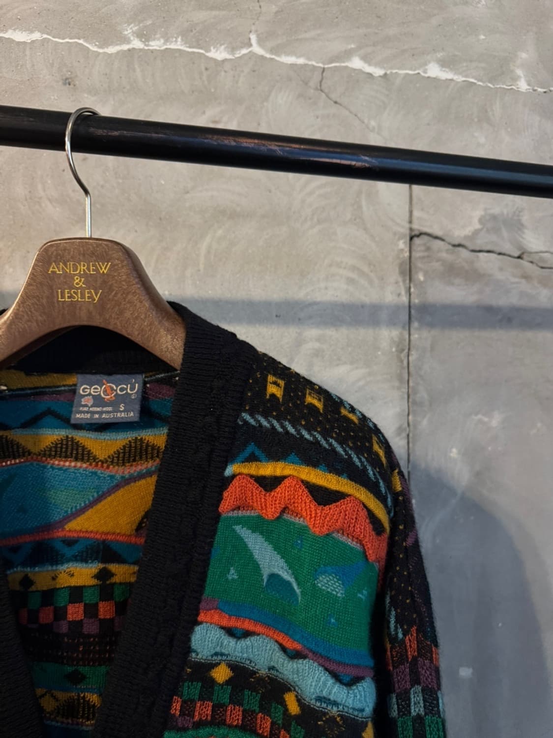 GECCU 게쿠 케이블 가디건 66~77 상품이미지4