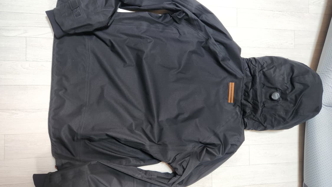 제냐 3레이어 쉘 자켓 블랙  xl 상품이미지5