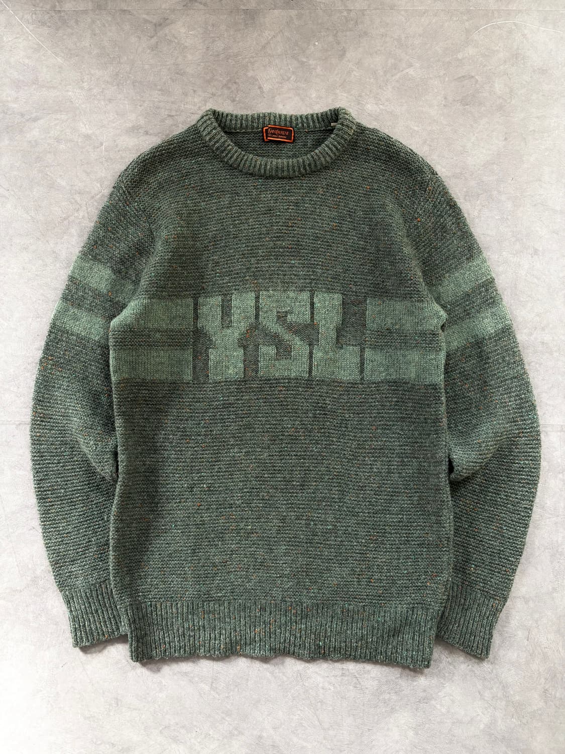 Yves saint laurent 입생로랑 레터링 로고 니트 상품이미지1