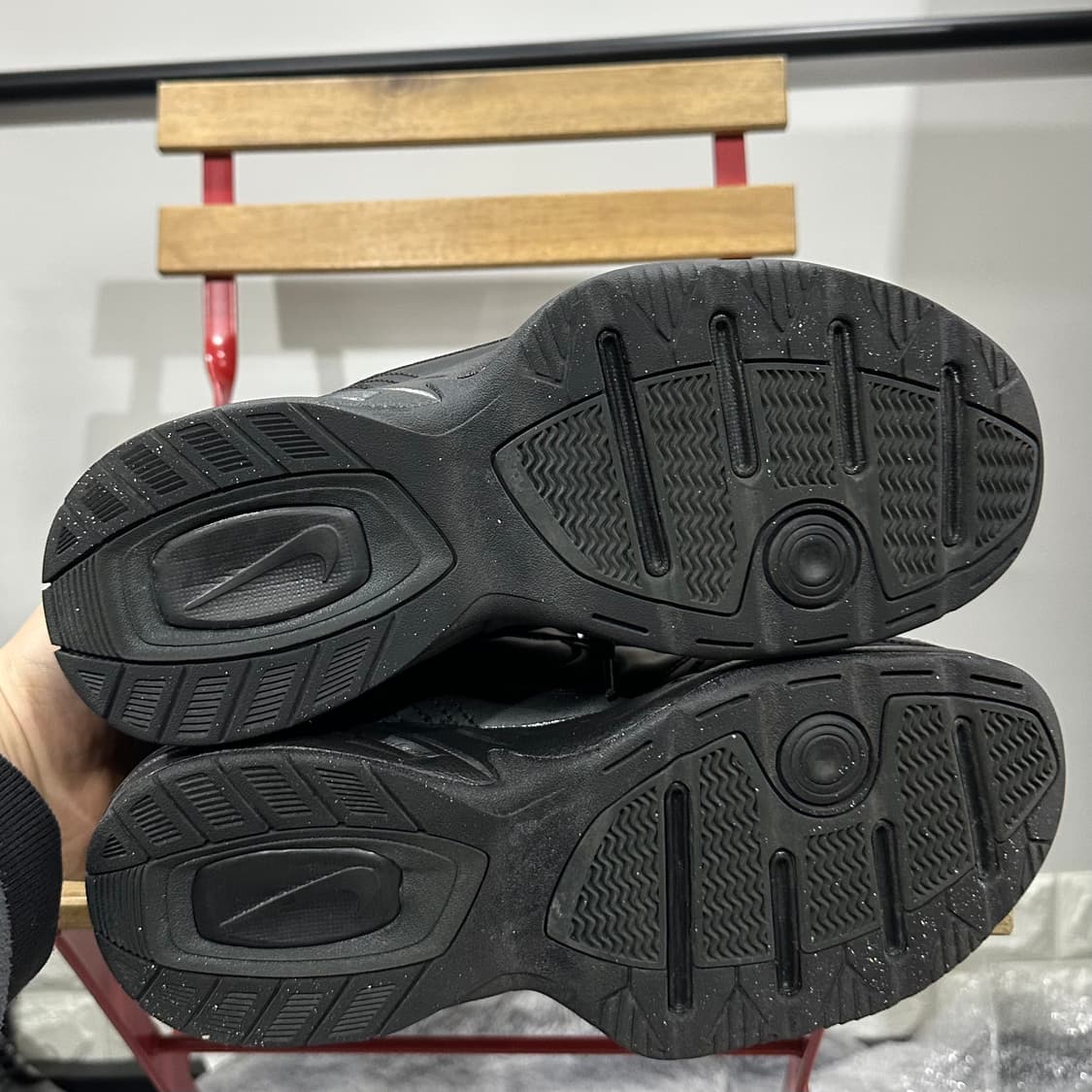 265) 나이키 운동화 남성 남자 신발 에어 모나크 블랙 상품이미지6