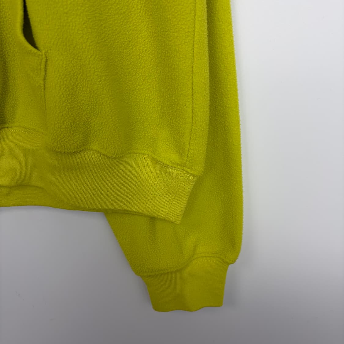 스투시 크롭 플리스 후리스 후드 티셔츠 상품이미지6