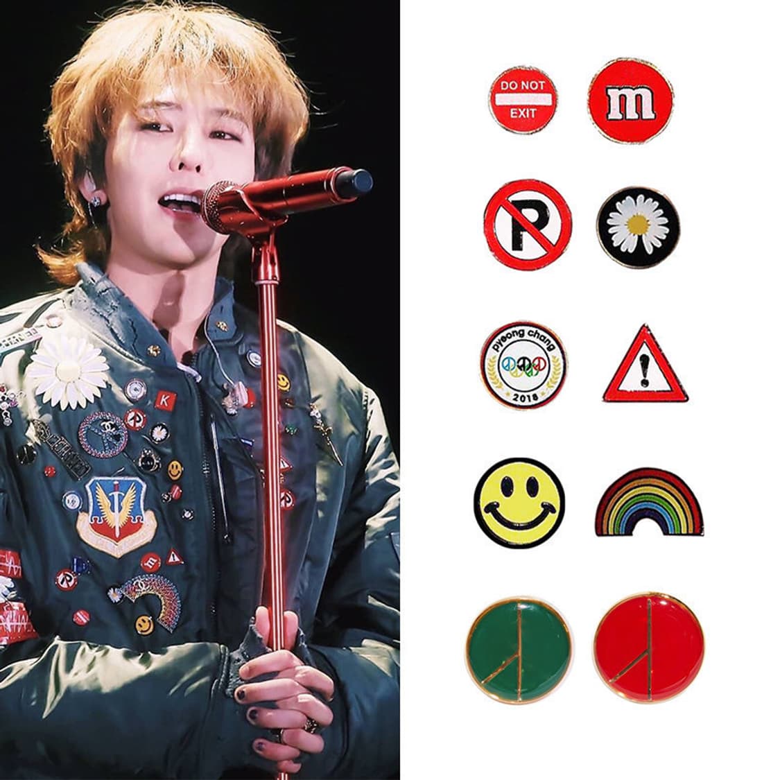 피스마이너스원 브로치  상품이미지2