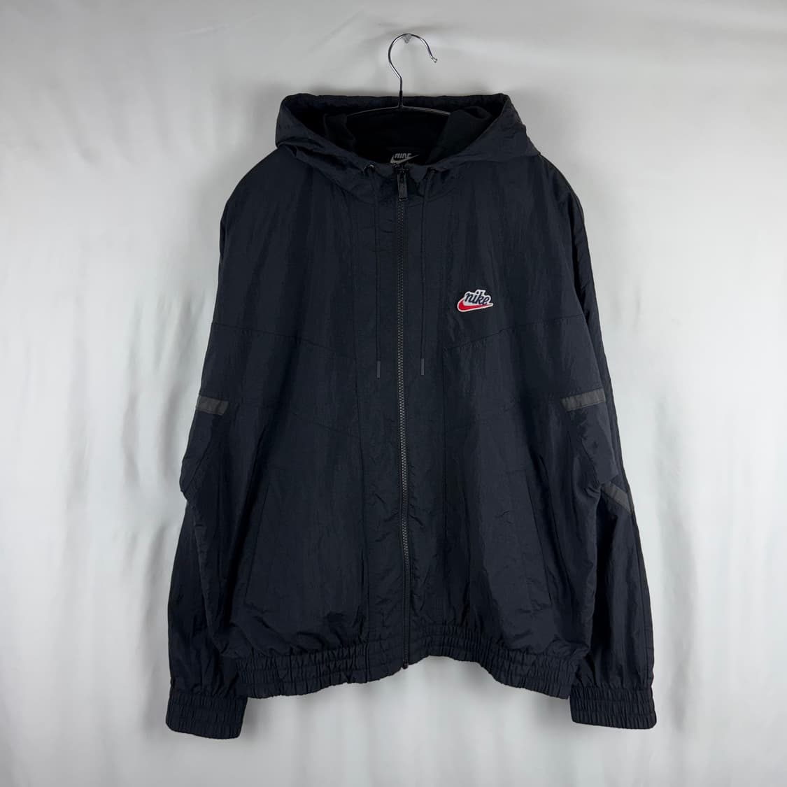 (M) 나이키 헤리티지 윈드러너 바람막이 자켓 블랙 상품이미지2